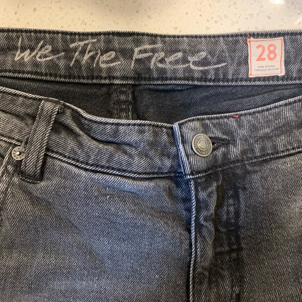 black free people flare jeans